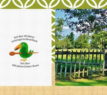 Gruenvogels Landgasthof Zum Gruenen Baum Oberzent المظهر الخارجي الصورة